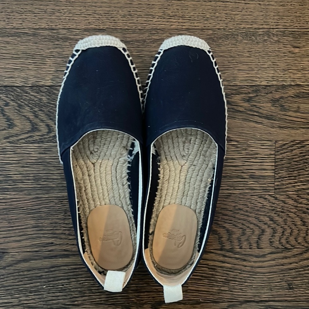 Castaner size 36 espadrilles in navy blue